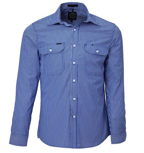 DUAL POCKET LS SHIRT