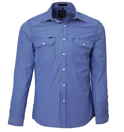 DUAL POCKET LS SHIRT