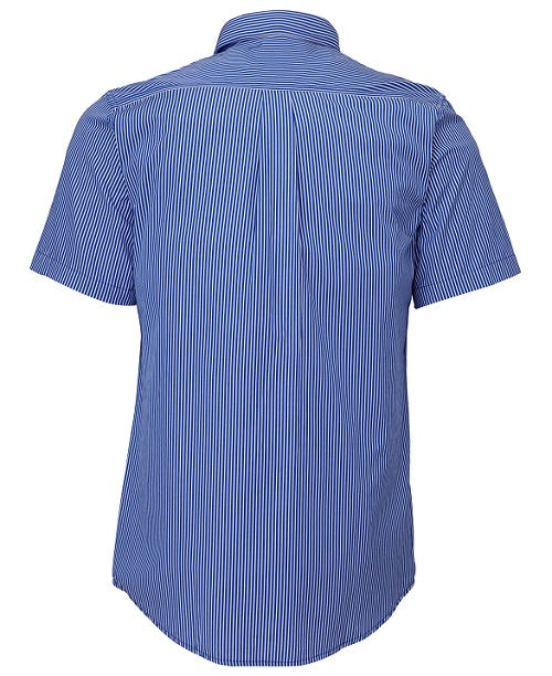 RITEMATE ROYAL/WHITE STRIPE SS DP SHIRT
