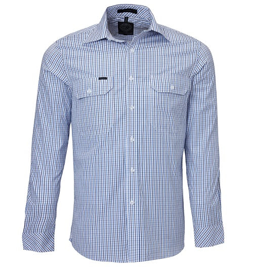 DUAL POCKET LS SHIRT