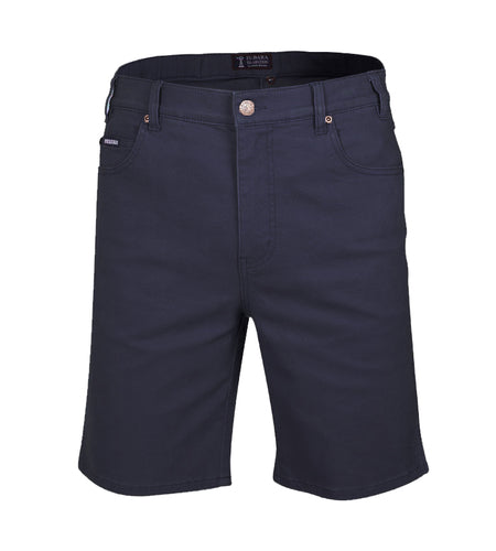 COTTON STRETCH JEAN SHORT