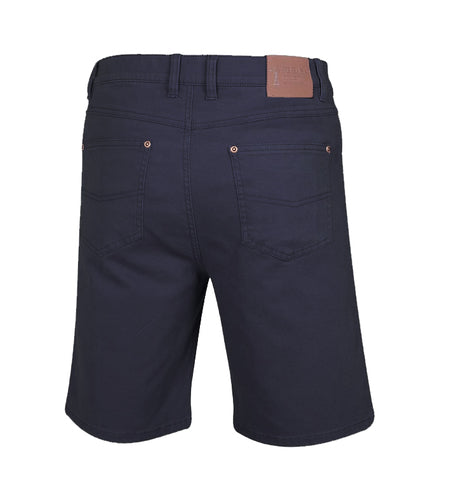 COTTON STRETCH JEAN SHORT