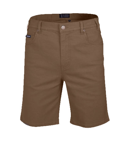 COTTON STRETCH JEAN SHORT