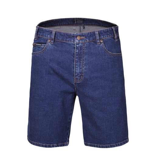 COTTON STRETCH JEAN SHORT