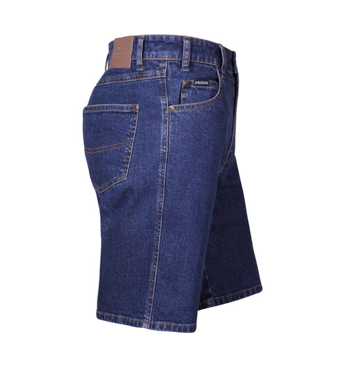 COTTON STRETCH JEAN SHORT