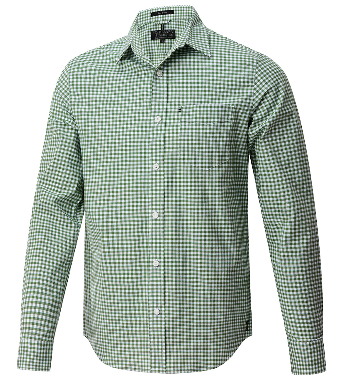 LS GINGHAM SHIRT