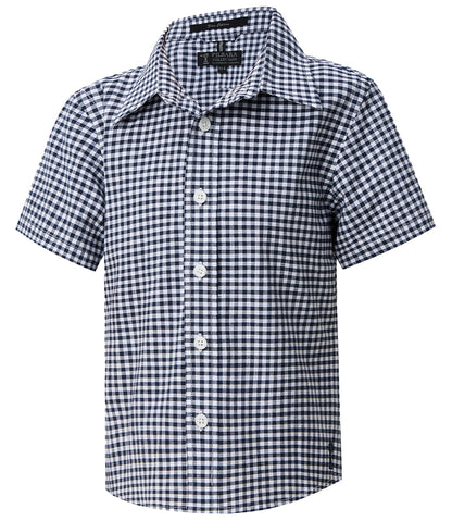 CHILDRENS SS GINGHAM SHIRT