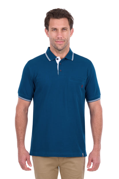 HENRY TAILORED SS POLO