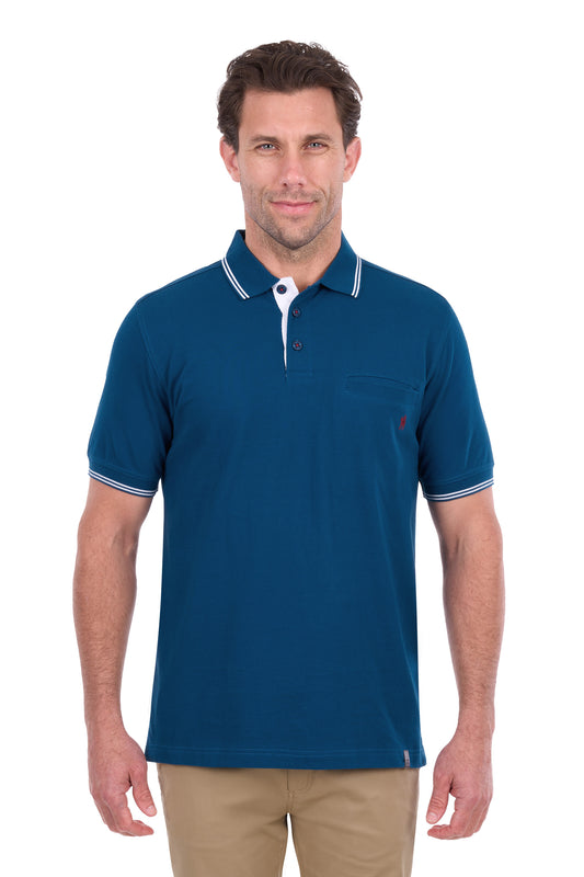 HENRY TAILORED SS POLO