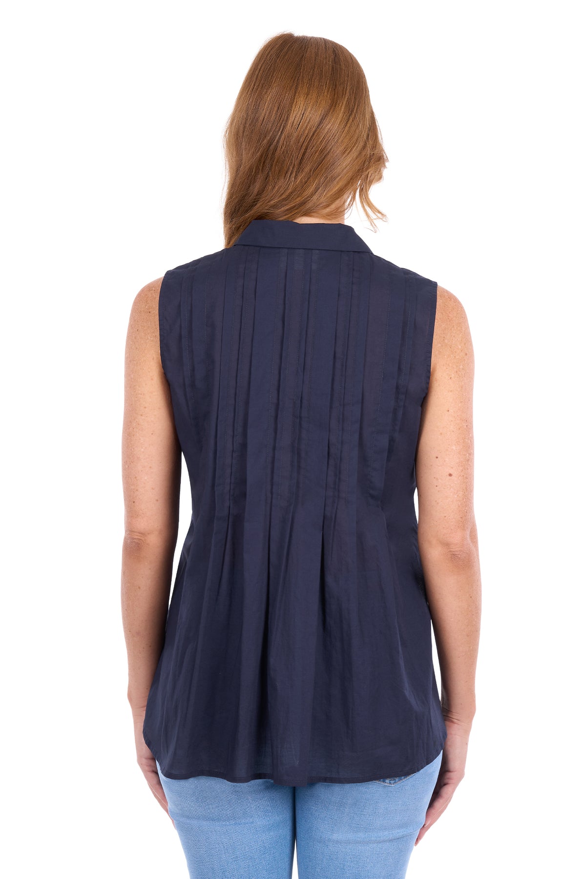 PEARL SLEEVELESS SHIRT