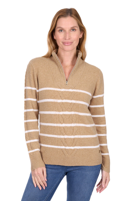 LUNA 1/4 ZIP JUMPER