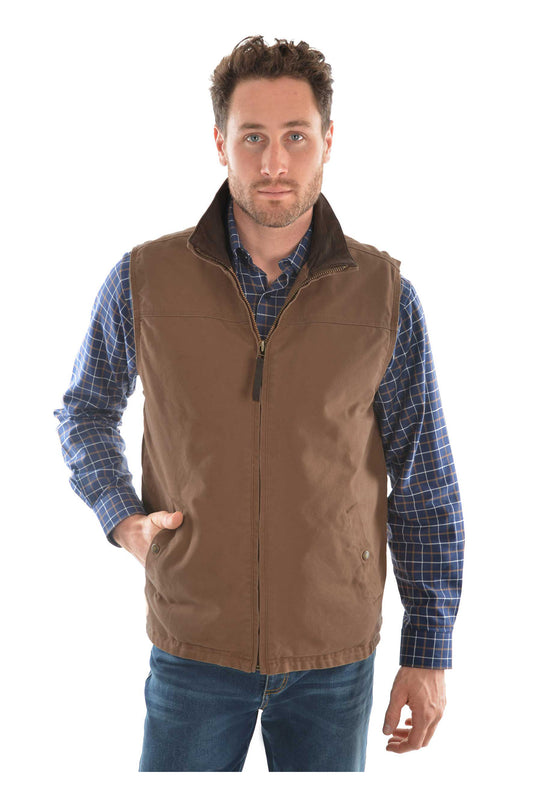 MENS TC CANVAS VEST