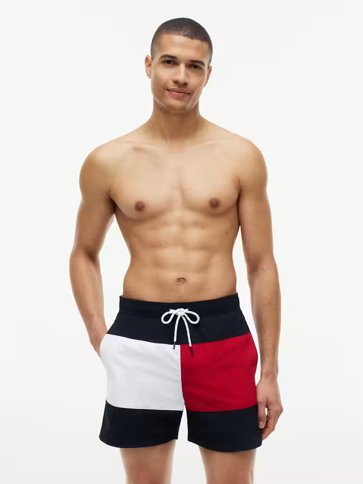 MEDIUM DRAWSTRING ARCHIVE SWIM SHORTS