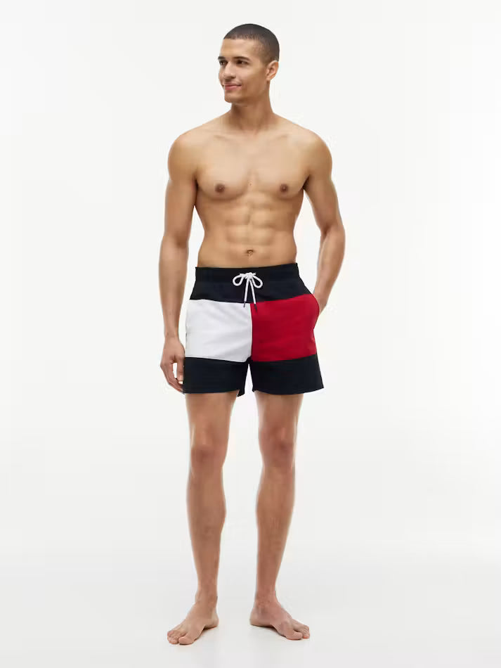 MEDIUM DRAWSTRING ARCHIVE SWIM SHORTS