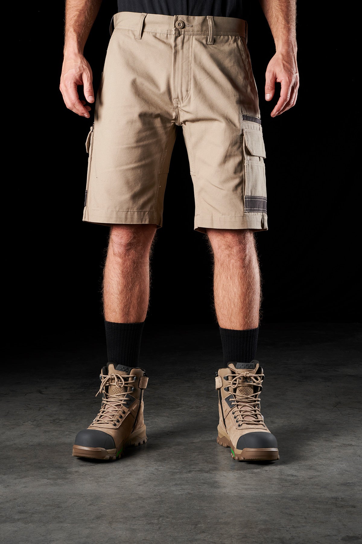 STRETCH CANVAS WORK SHORT