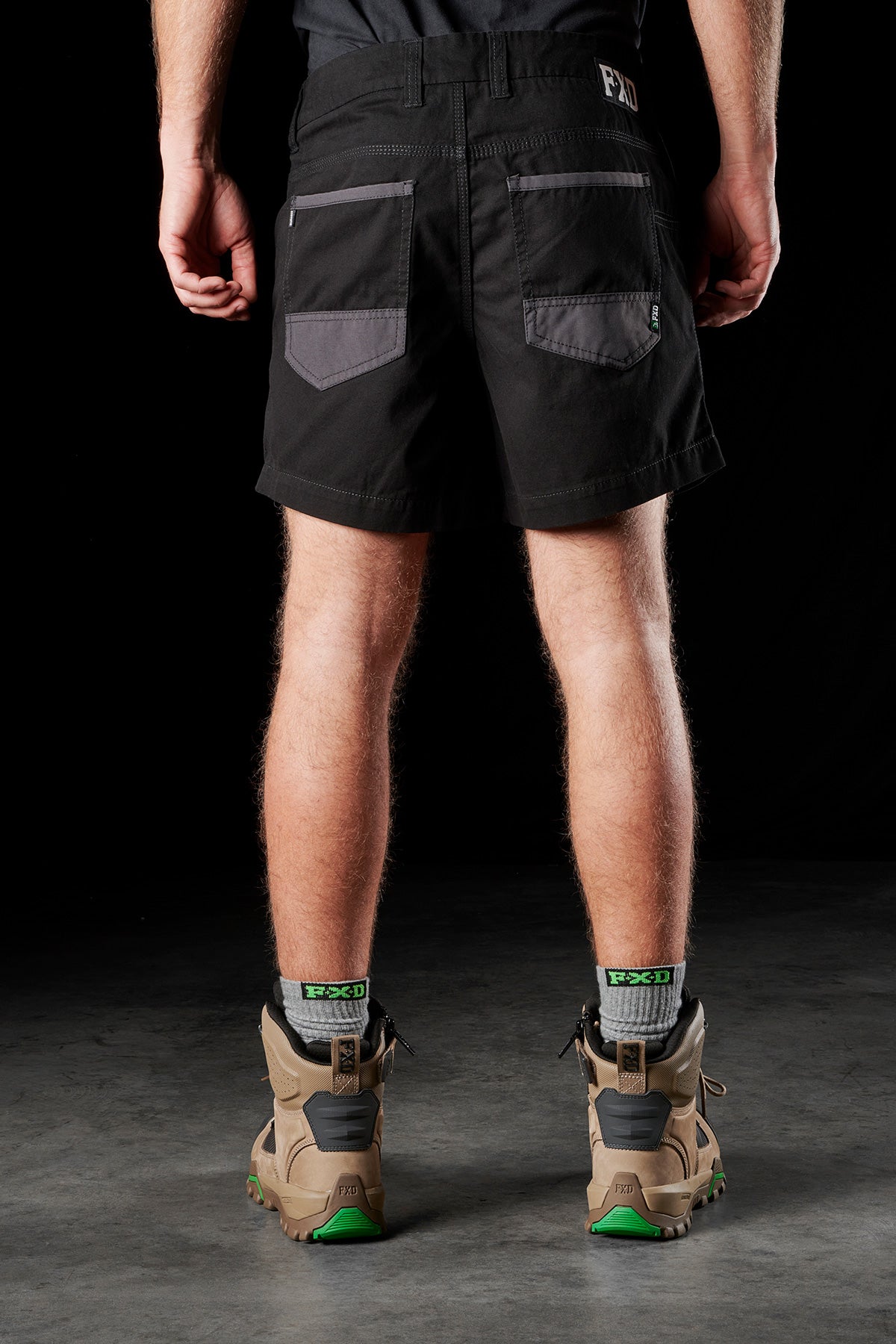 COTTON TWILL WORK SHORT