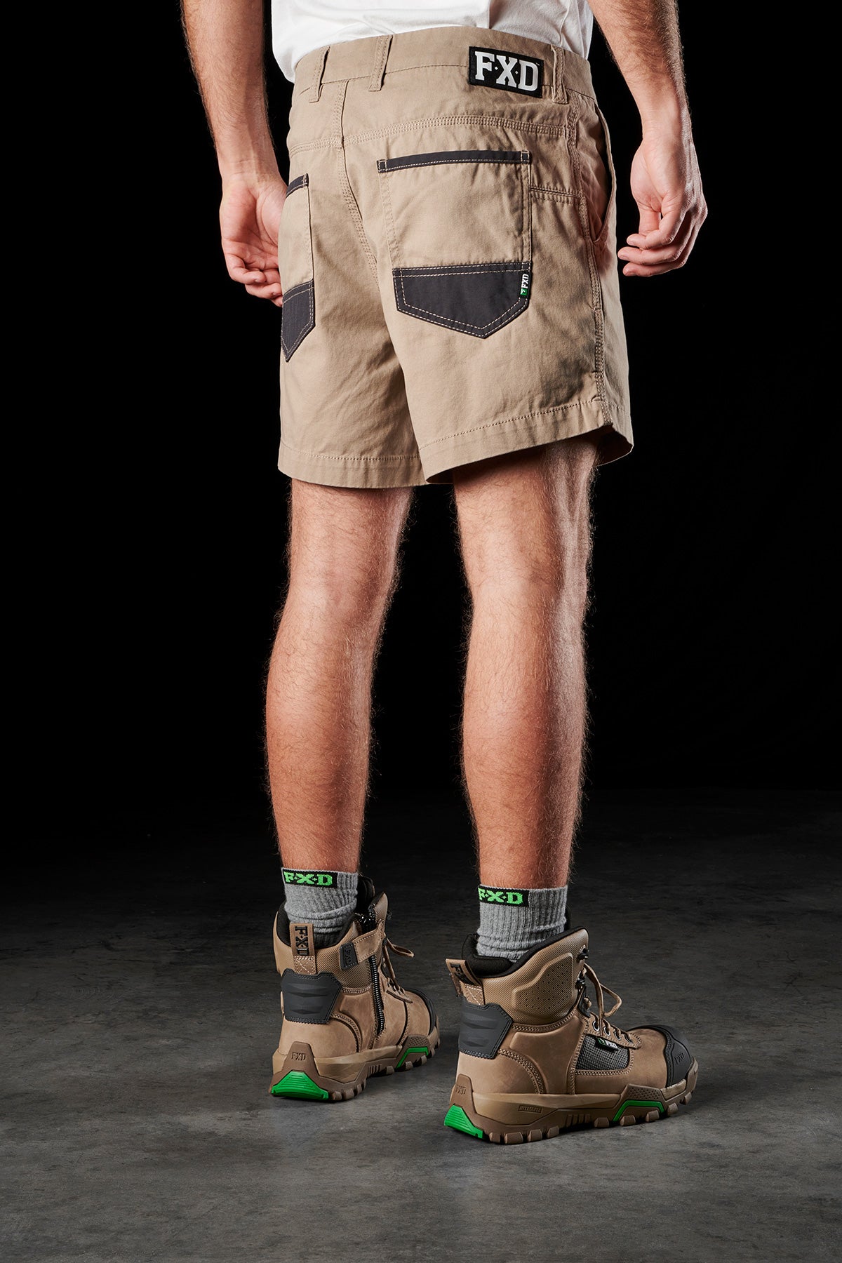 COTTON TWILL WORK SHORT
