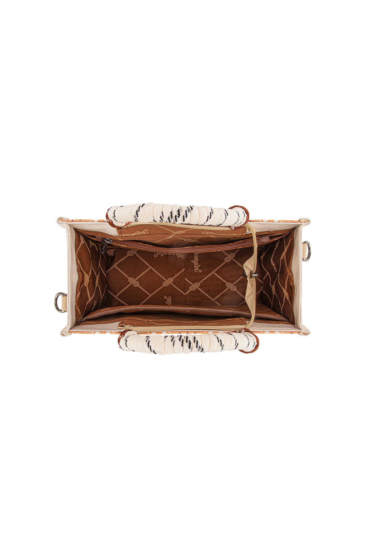 SOUTHWESTERN ROPE HANDLE BAG