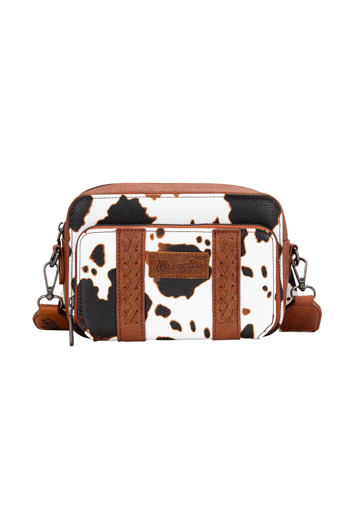 COW PRINT SMALL CROSSBODY BAG