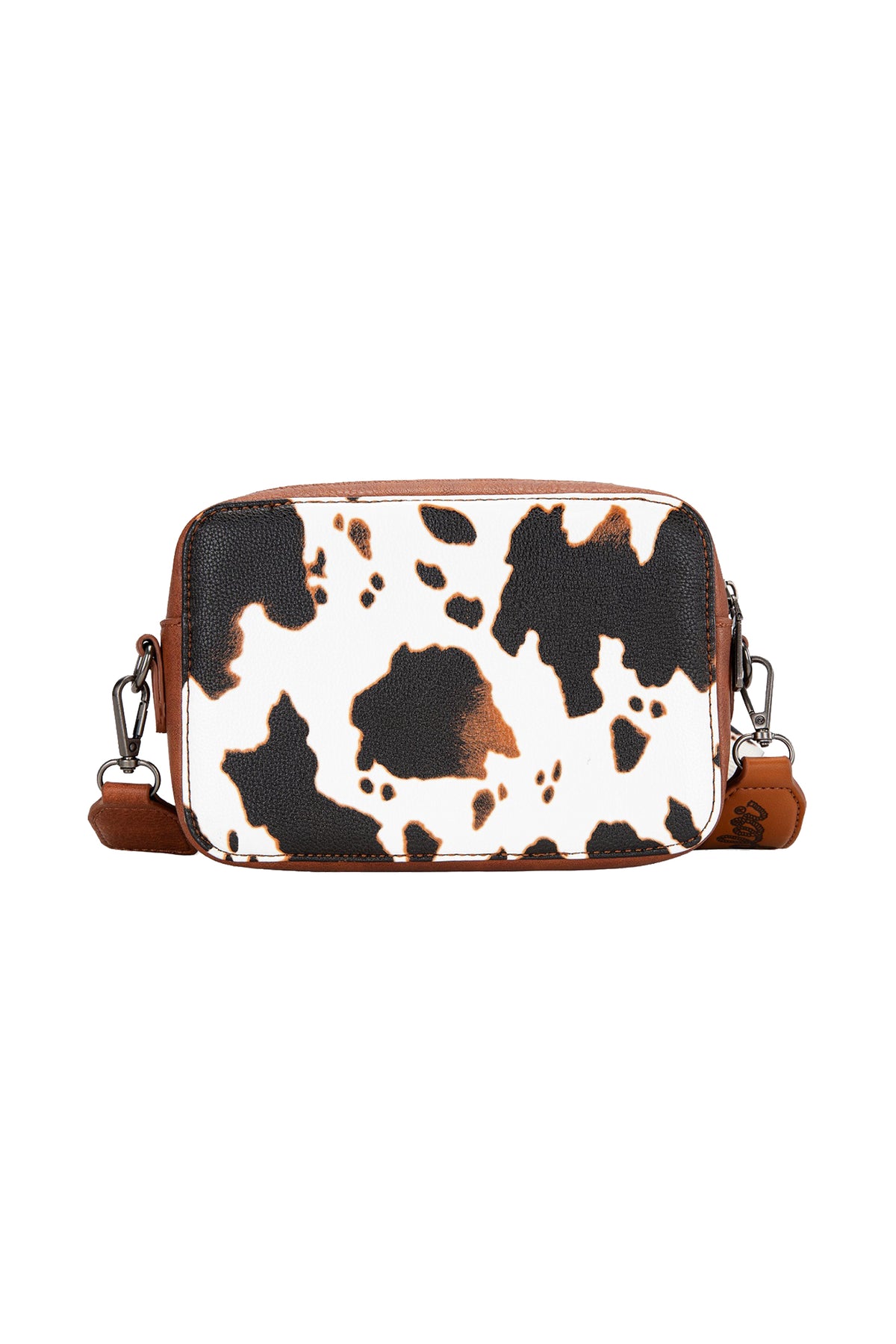 COW PRINT SMALL CROSSBODY BAG