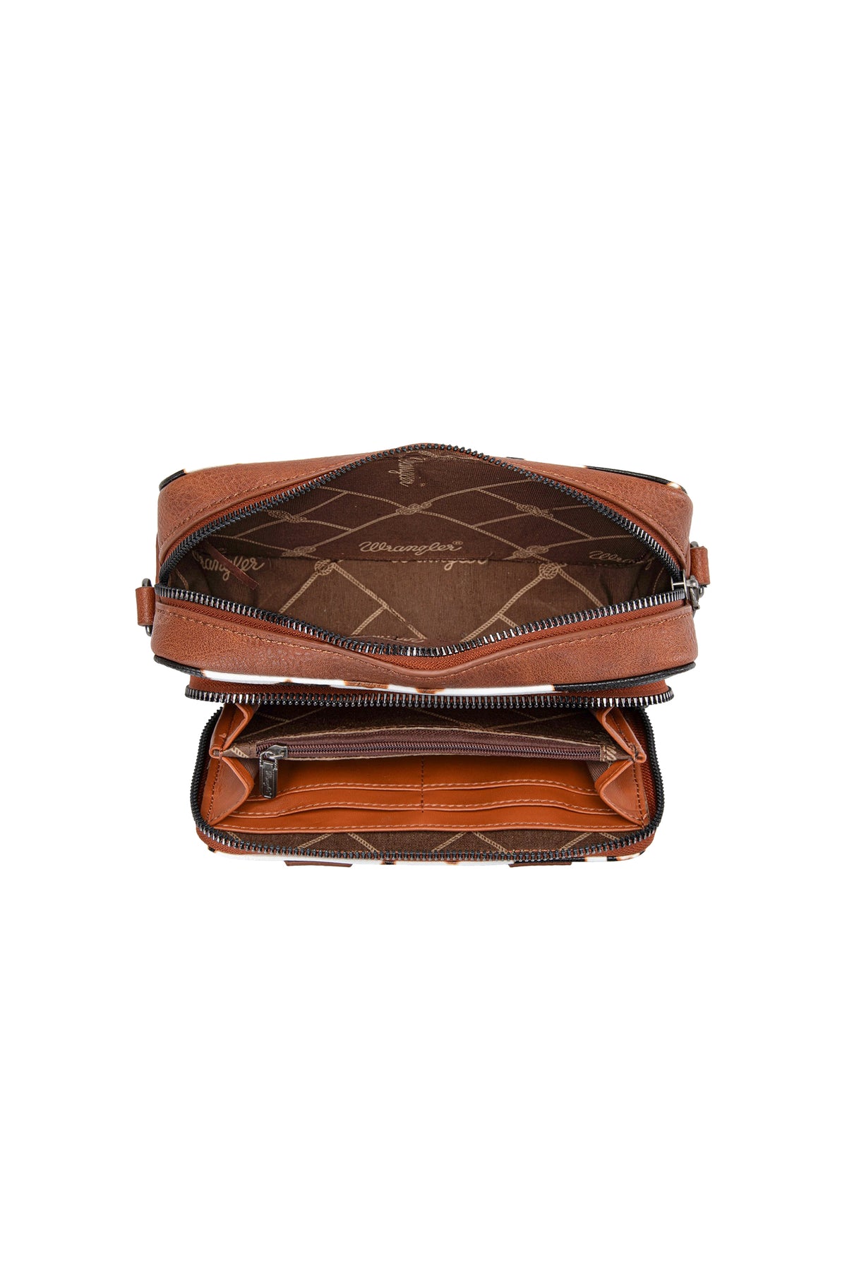 COW PRINT SMALL CROSSBODY BAG