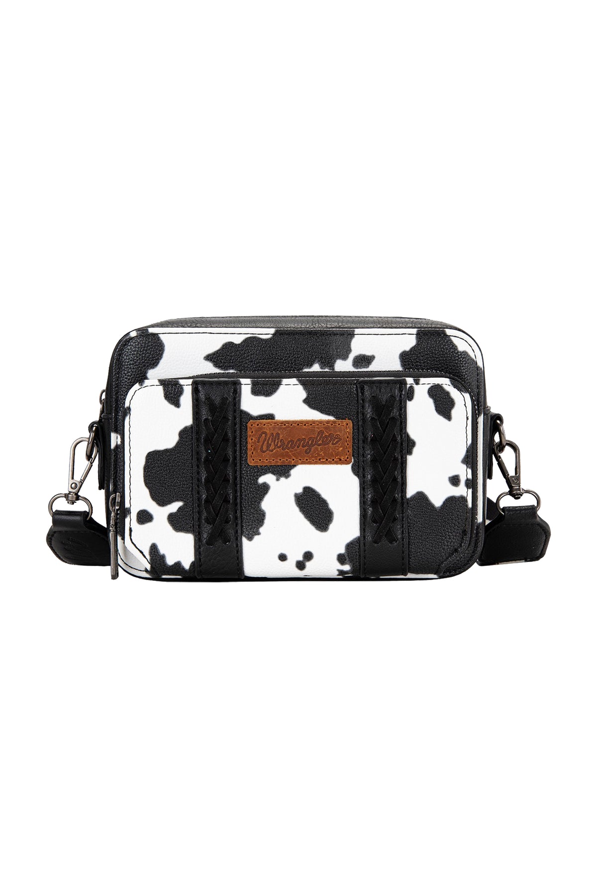 COW PRINT SMALL CROSSBODY BAG