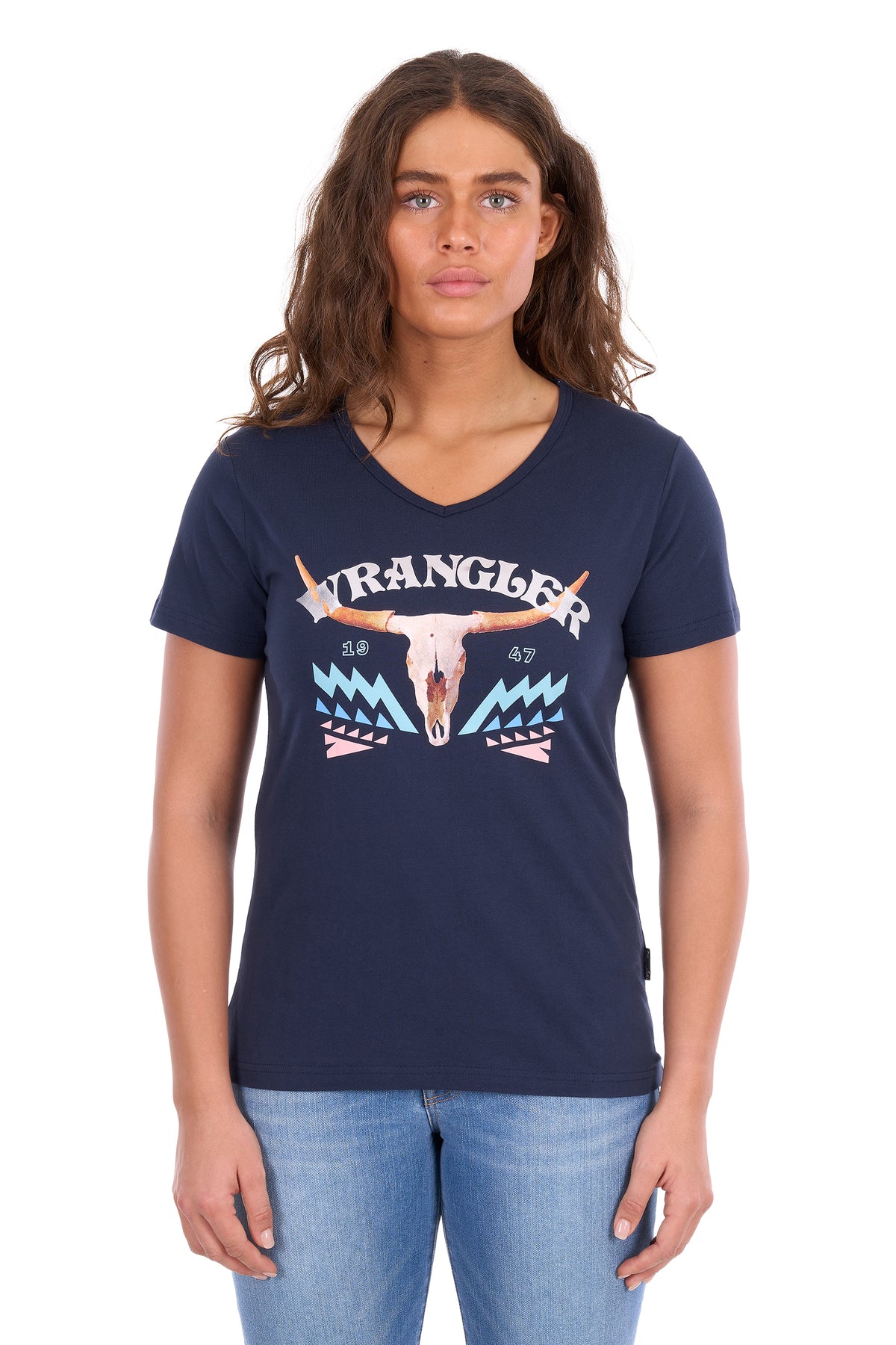 LANA V-NECK SS TEE