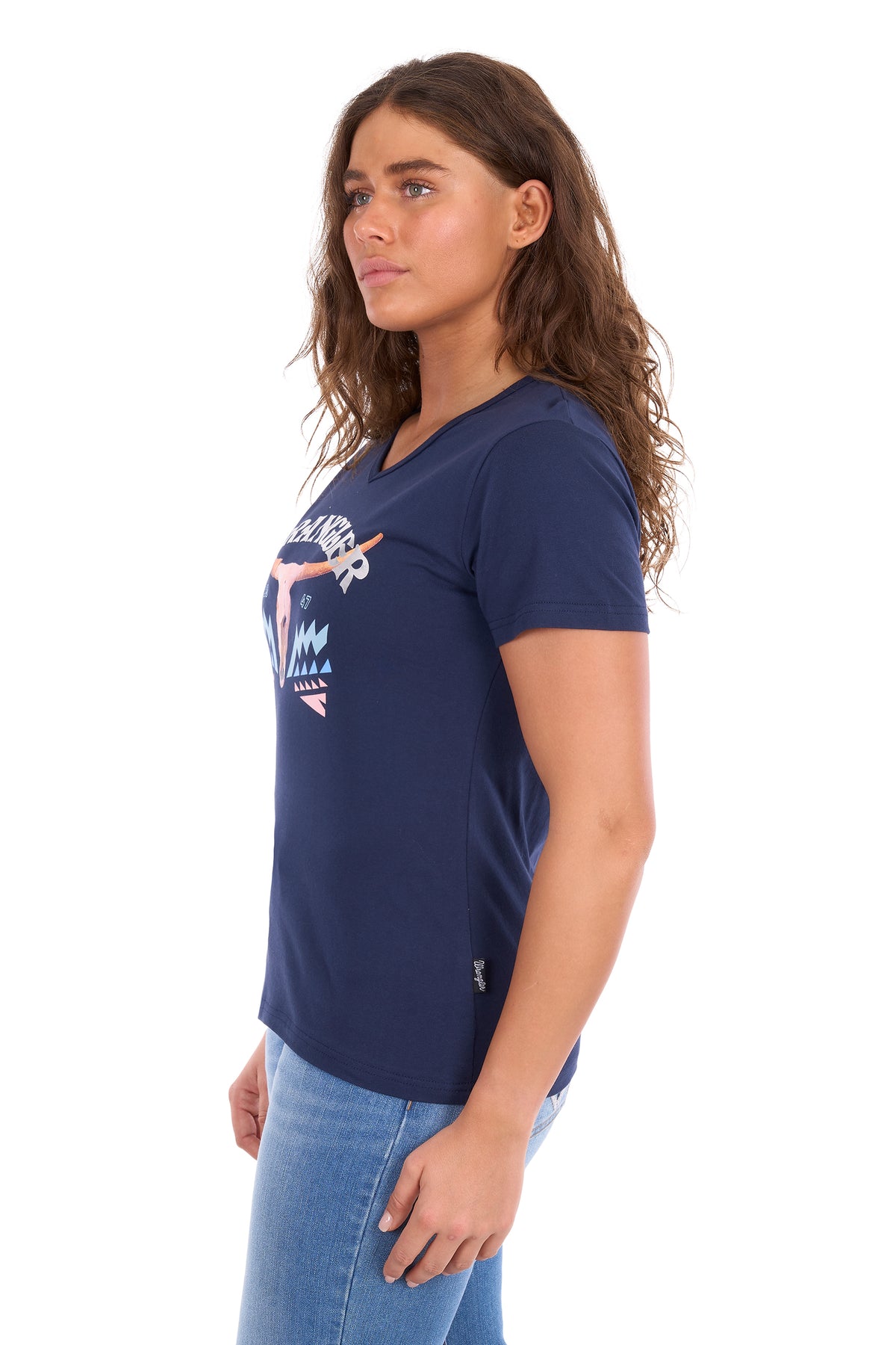 LANA V-NECK SS TEE