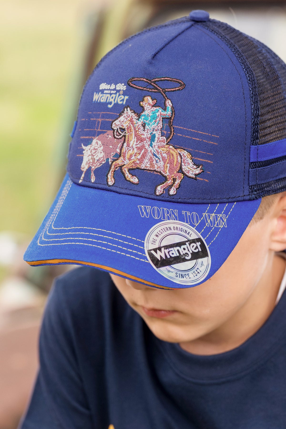 KIDS ABE TRUCKER CAP