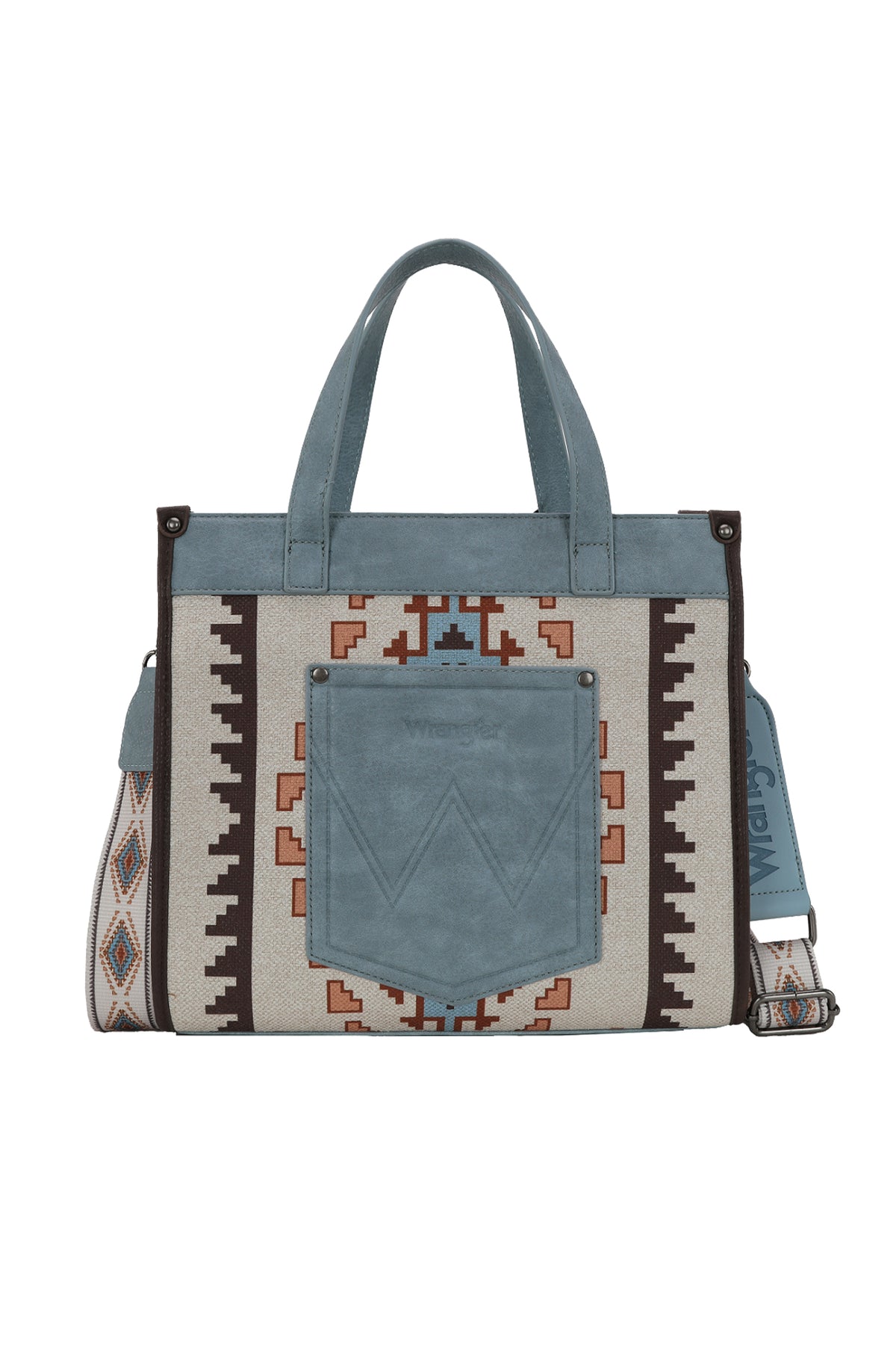 LUCIA BUCKLE HANDLE BAG