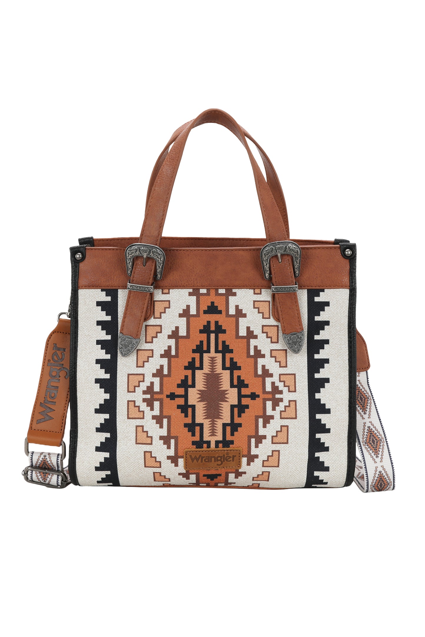 LUCIA BUCKLE HANDLE BAG