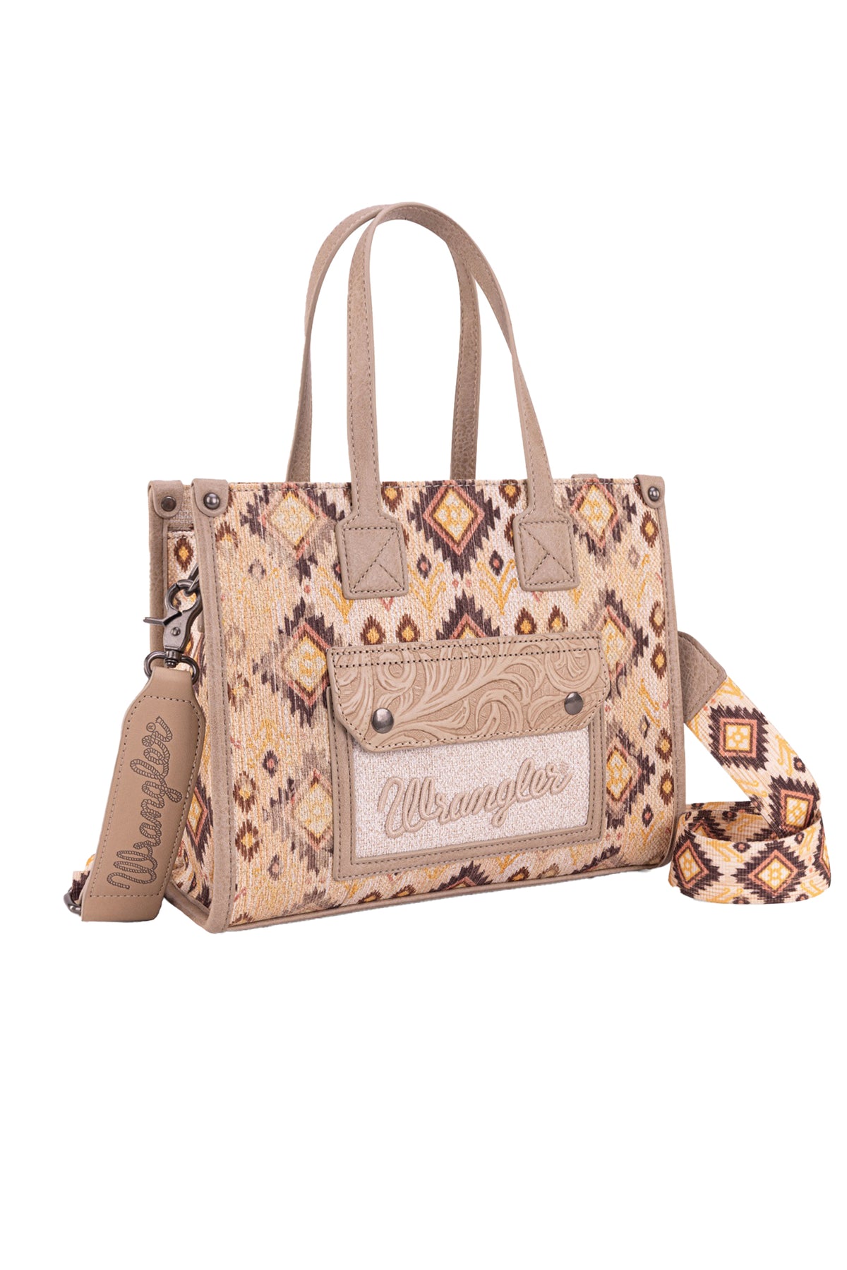 AZTEC CROSSBODY TOTE BAG