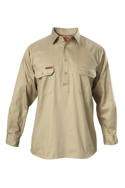 COTTON DRILL LS CF SHIRT