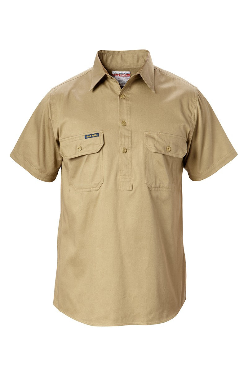 COTTON DRILL SS CF SHIRT