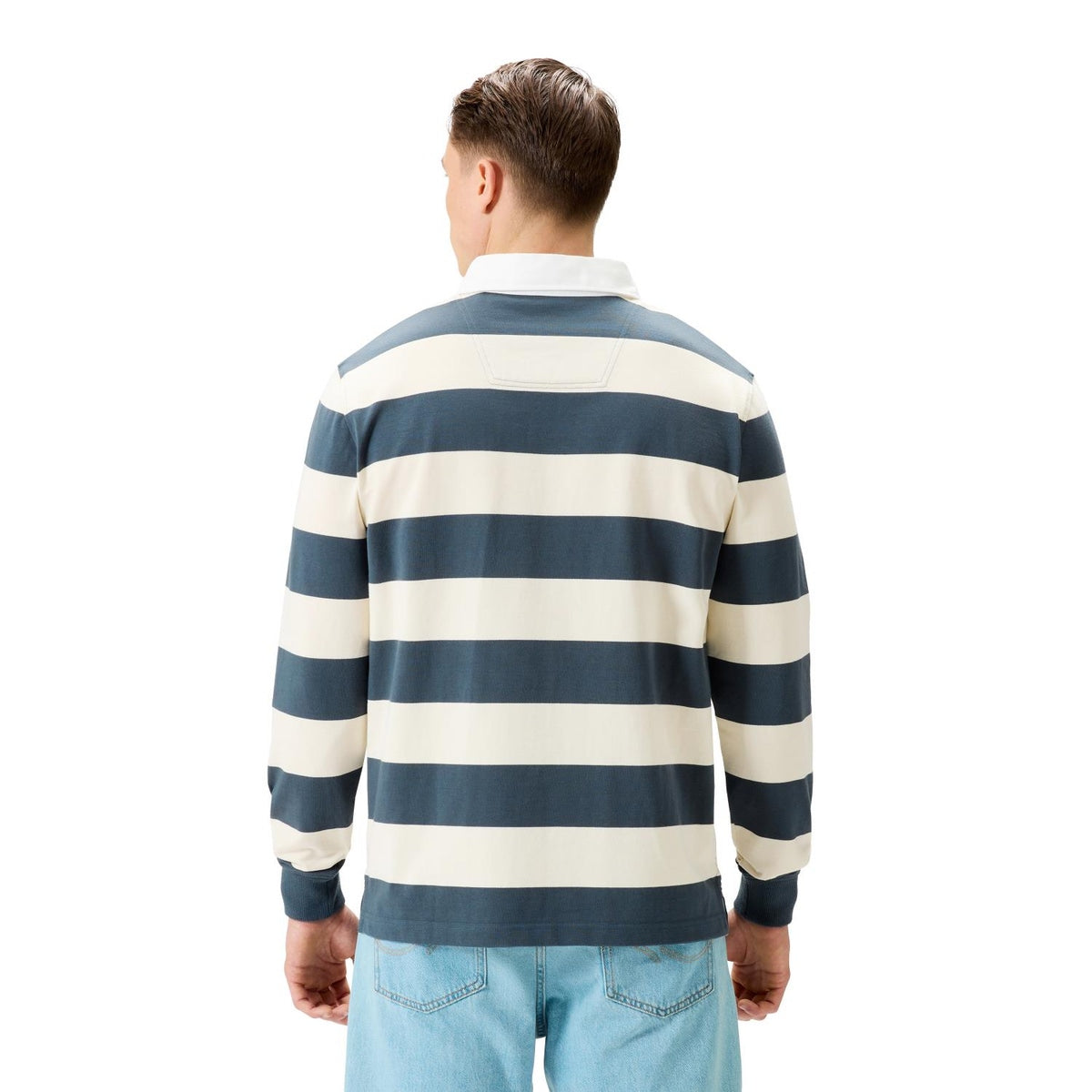 YARN DYE STRIPE RUGBY