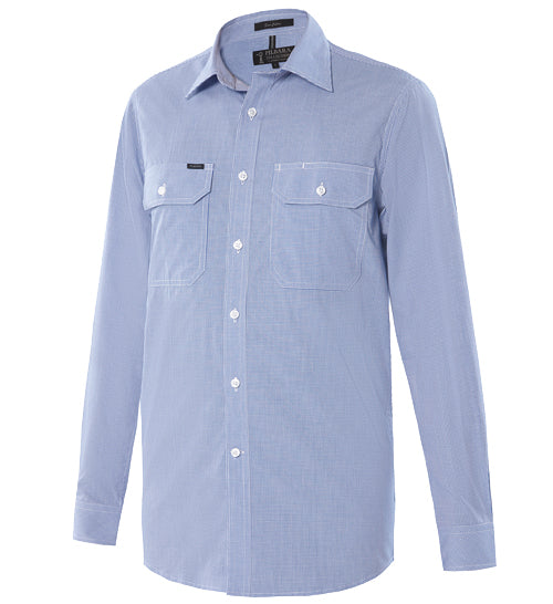 DUAL POCKET LS SHIRT
