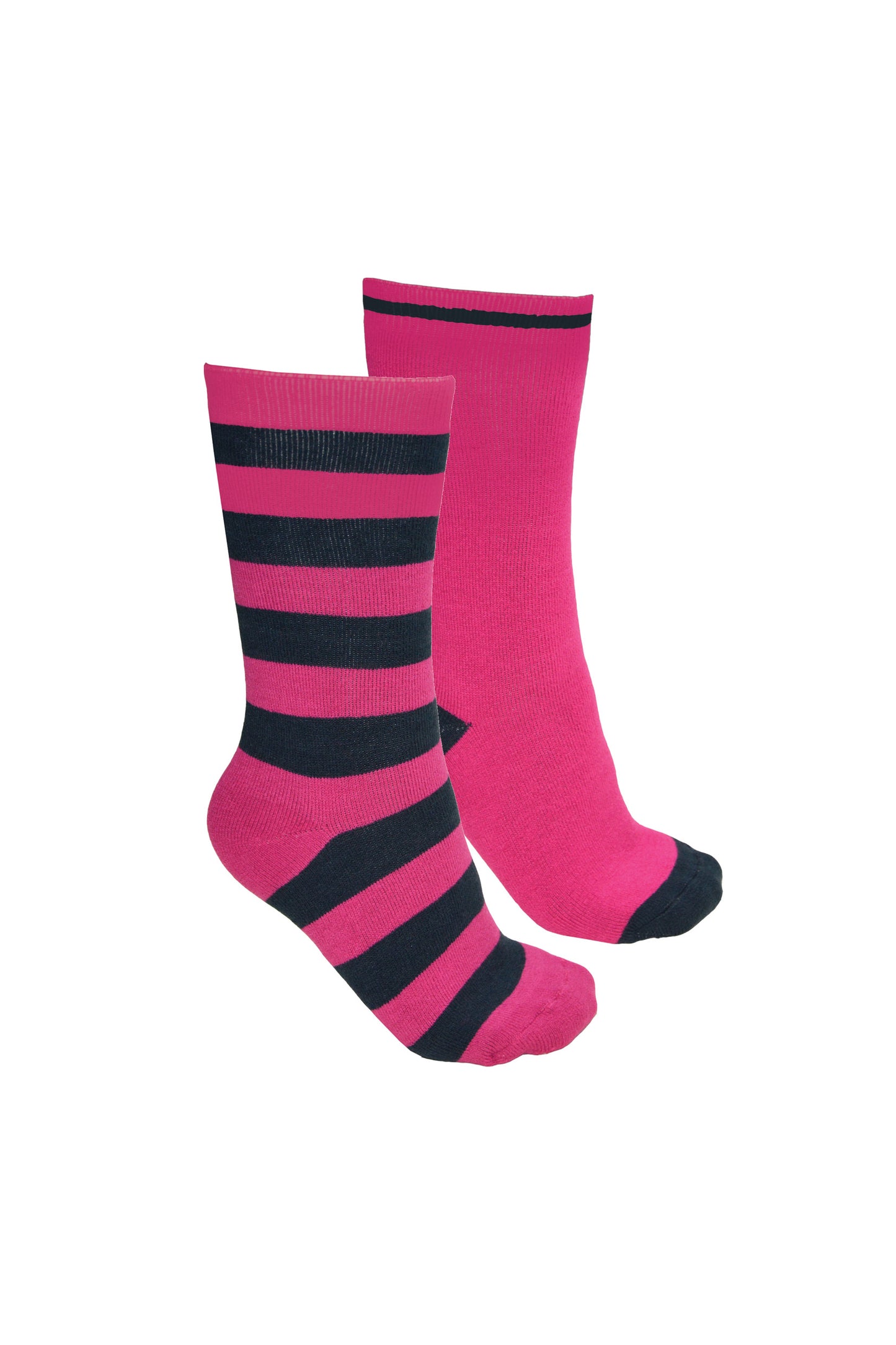 2-7 TCB PINK/NAVY THERMAL SOCKS