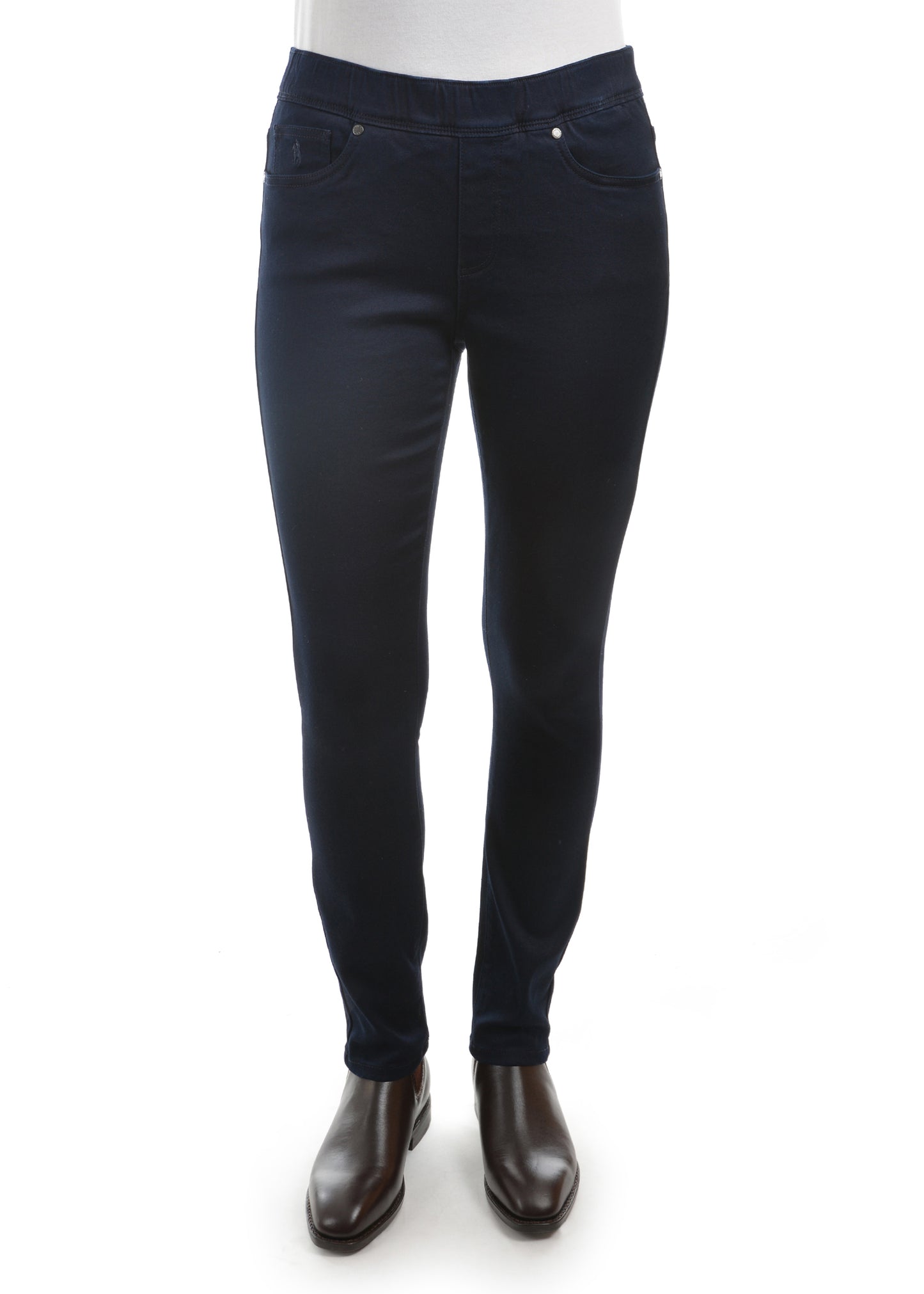 NO FUSS PULL-ON SLIM WONDER JEAN