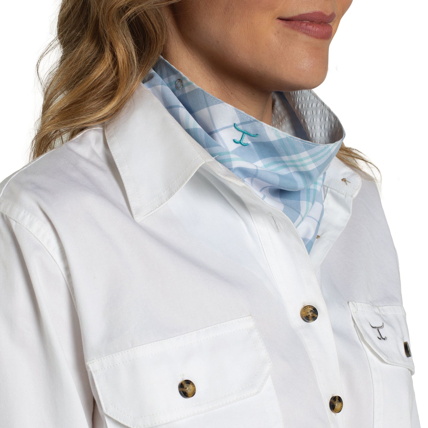 CARLEE DOUBLE SIDED SCARF