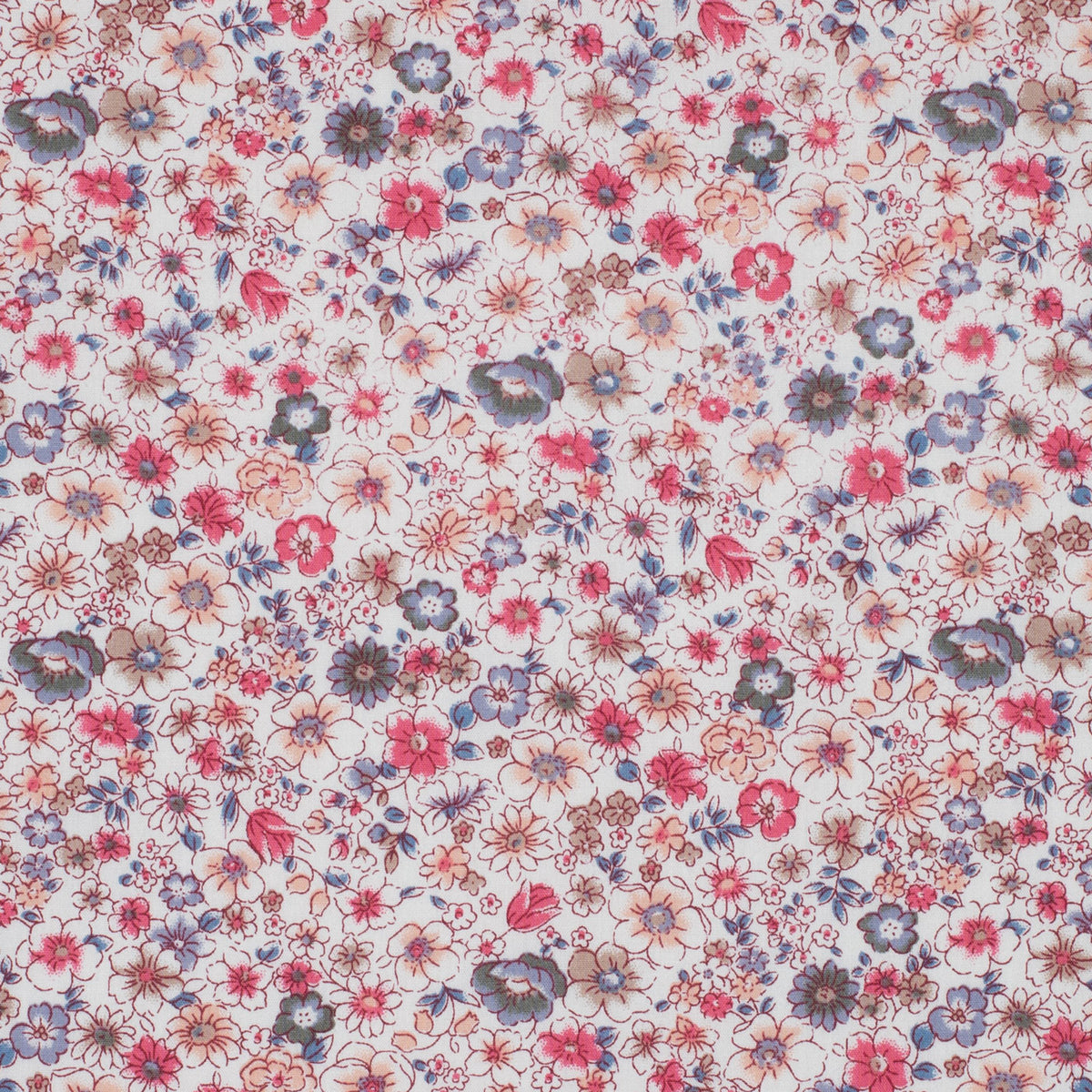 GEORGIE HALF BUTTON PRINT WORKSHIRT