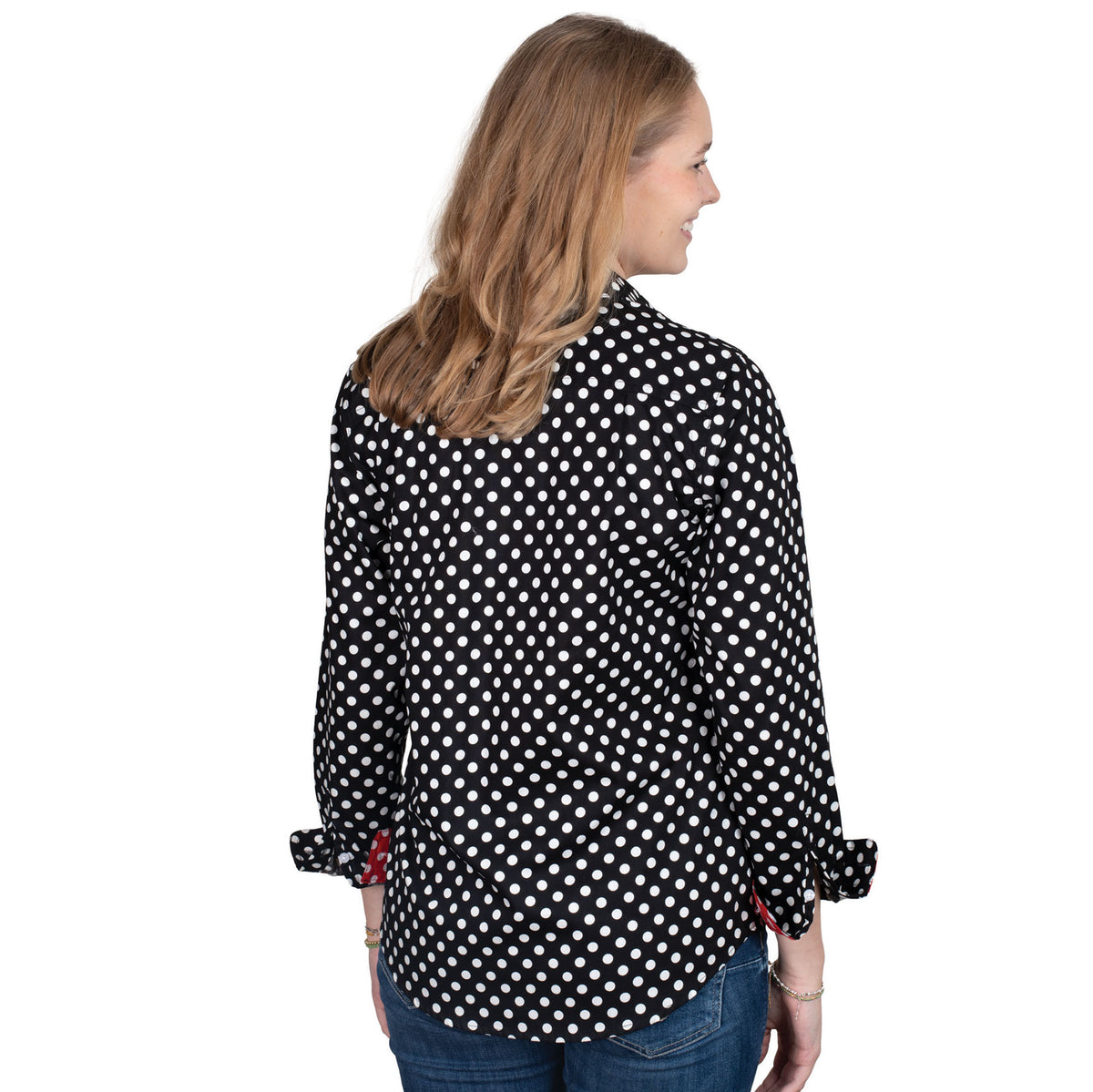 ABBEY FULL BUTTON PRINT WORKSHIRTS