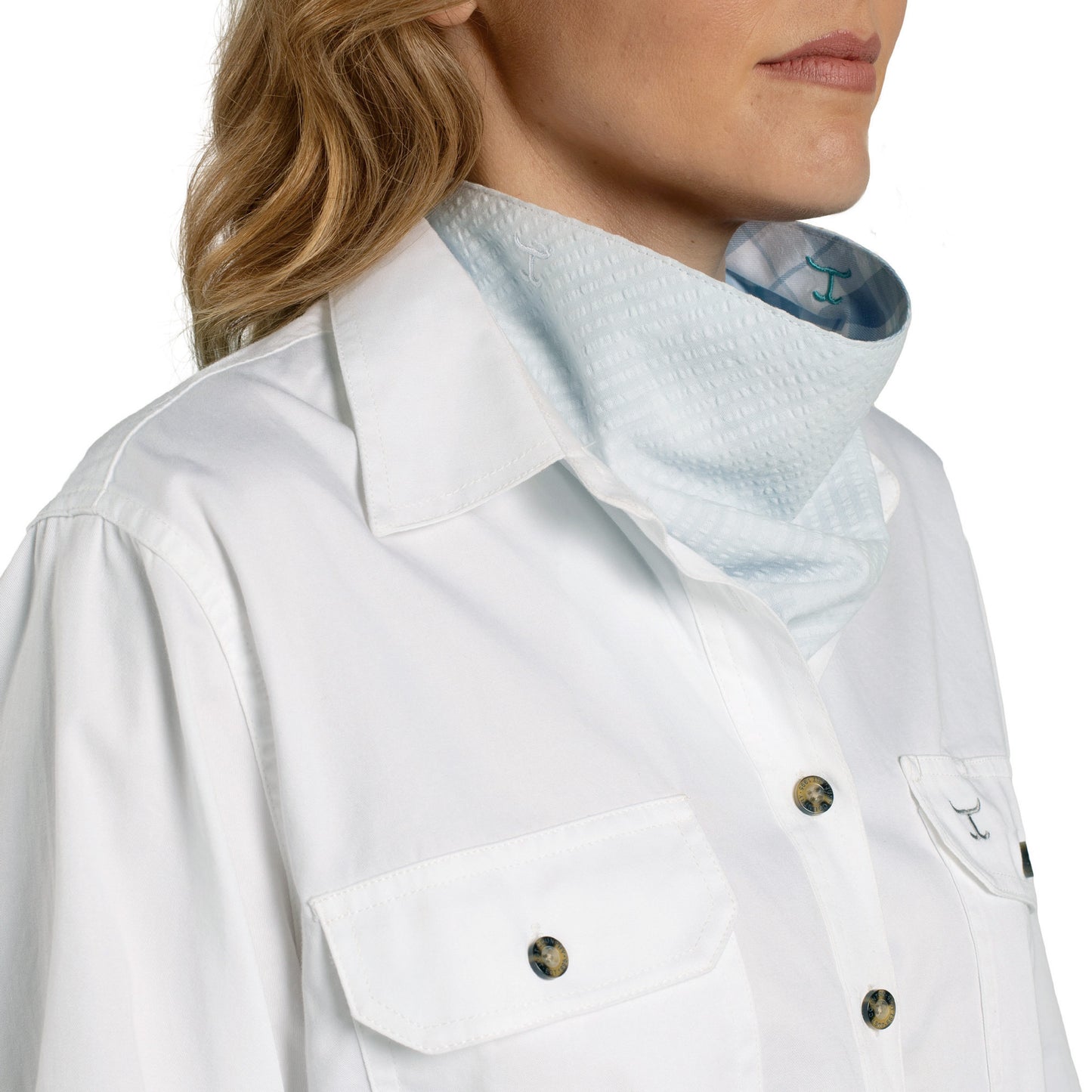 CARLEE DOUBLE SIDED SCARF
