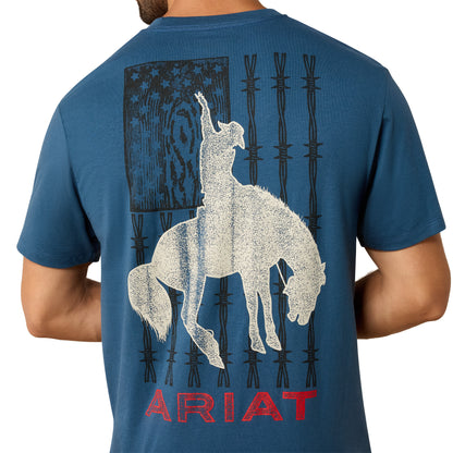FLAG BRONCO SS TEE