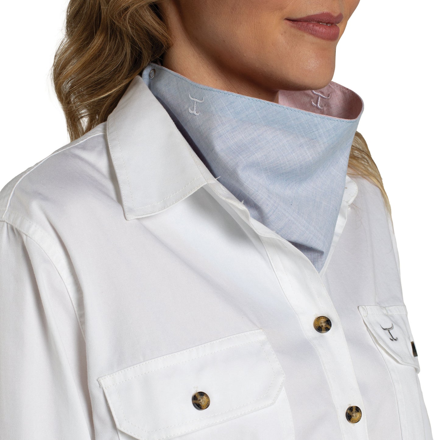 CARLEE DOUBLE SIDED SCARF