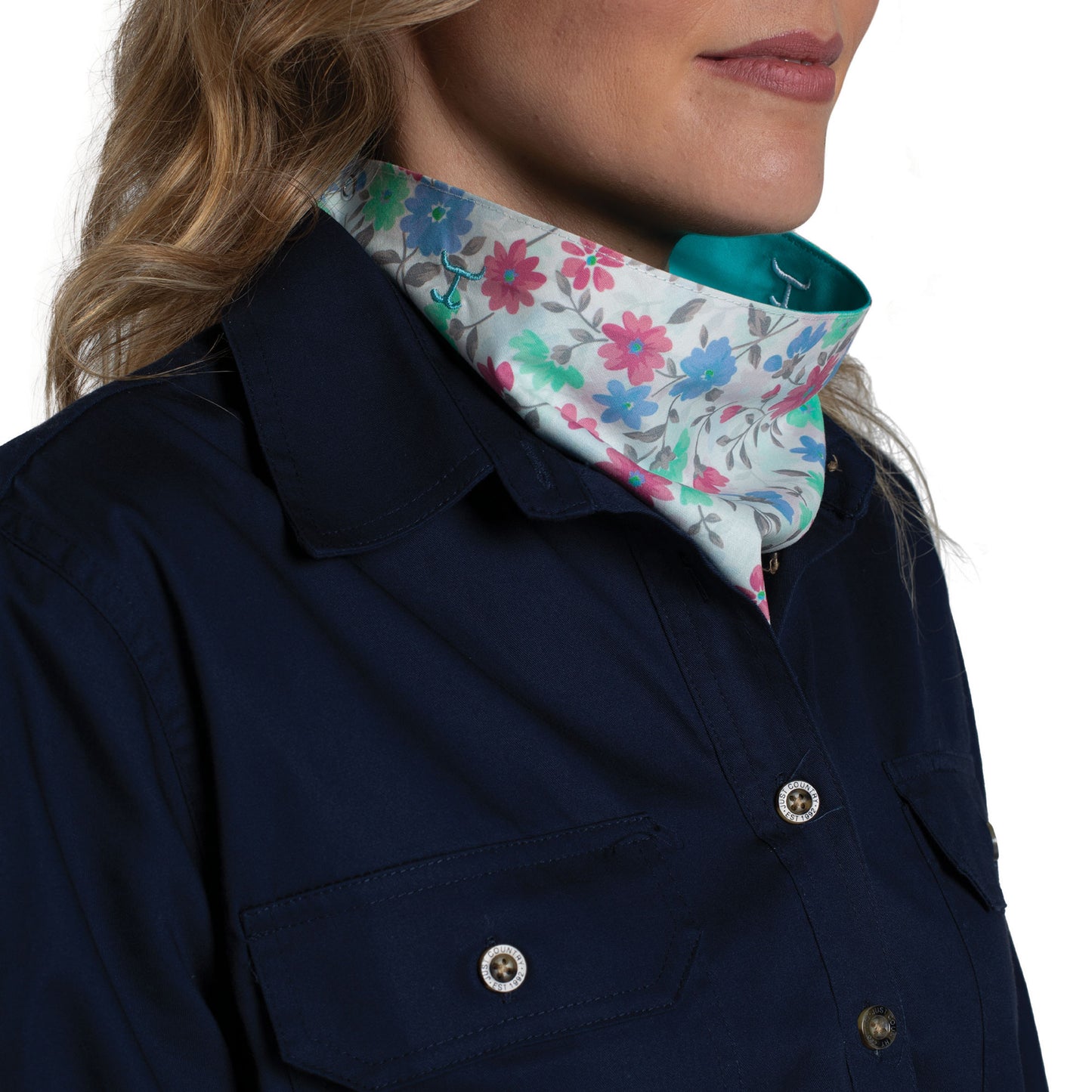 CARLEE DOUBLE SIDED SCARF