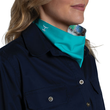 CARLEE DOUBLE SIDED SCARF