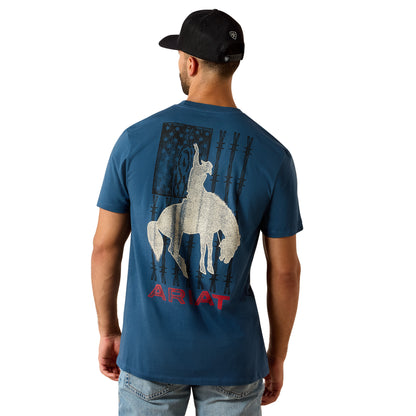 FLAG BRONCO SS TEE
